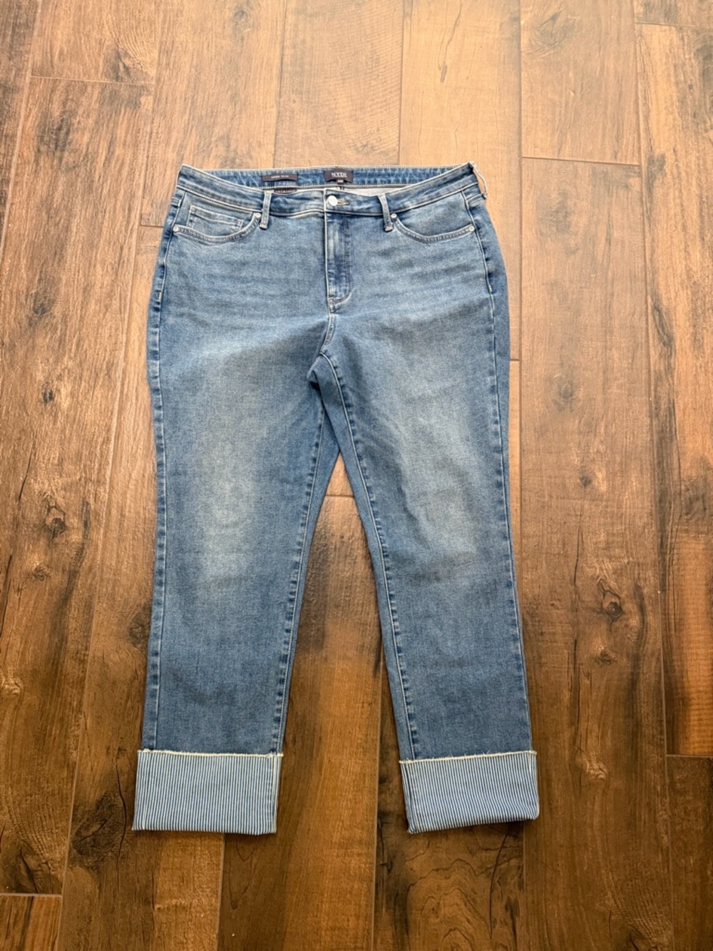 NYDJ Sheri Slim Ankle Jean with Cuff